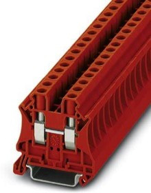 3045185, DIN Rail Terminal Blocks UT 6 RD FEEDTHRU TERM BLOCK