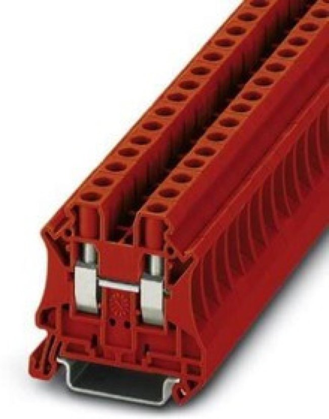 3045185, DIN Rail Terminal Blocks UT 6 RD FEEDTHRU TERM BLOCK 3045185, DIN Rail Terminal Blocks UT 6 RD FEEDTHRU TERM BLOCK