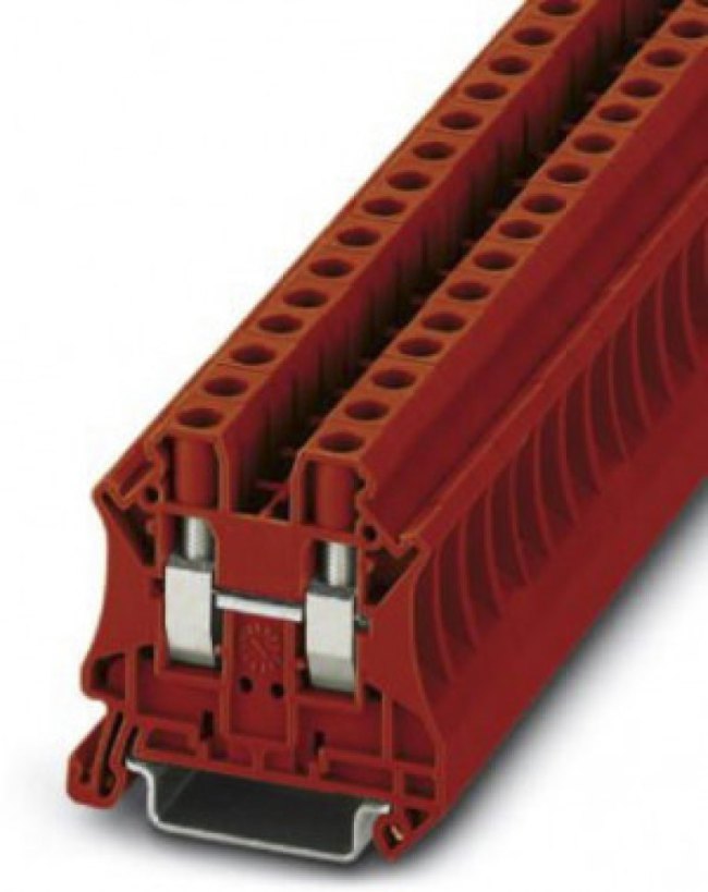 3045185, DIN Rail Terminal Blocks UT 6 RD FEEDTHRU TERM BLOCK 3045185, DIN Rail Terminal Blocks UT 6 RD FEEDTHRU TERM BLOCK