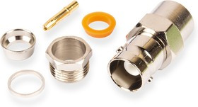 HYR-0102C (GB-102C) (BNC-7025C), Разъем BNC, гнездо, RG-6, зажим (Clamp)