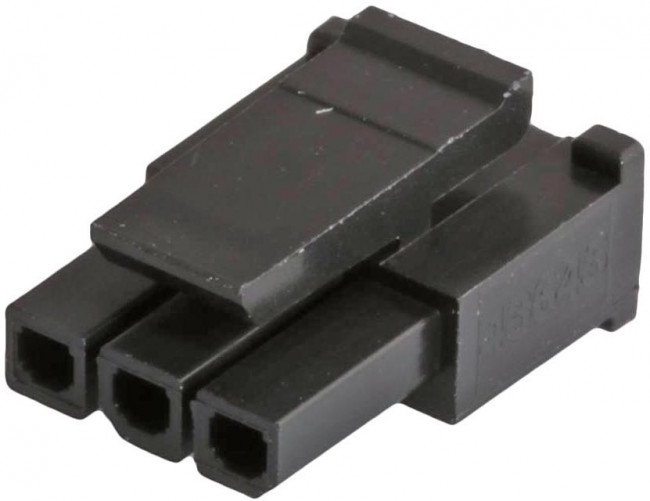 43645-0310, Headers &amp; Wire Housings MicroFit Rec Hsg SR 3Ckt GW