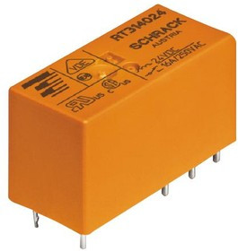 2-1649329-5, Универсальное реле, серия RT2, силовое, без защелки, DPST-NO, 48В DC, 8А