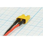 Разъем питания DC розетка , 2L, L-10см, на кабель, XT-30F