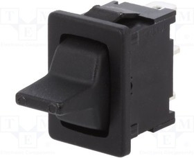 1818.1202, Переключатель: тумблер, Пол: 3, SP3T, (ON)-OFF-ON, 6A/250ВAC