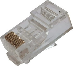 Джек rj-45 8p8c cat 6 (50 шт) УТ-00001867