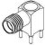 73391-0080, RF Connector, SMA, Zinc Alloy, Socket, Right Angle, 50Ohm, Soldering