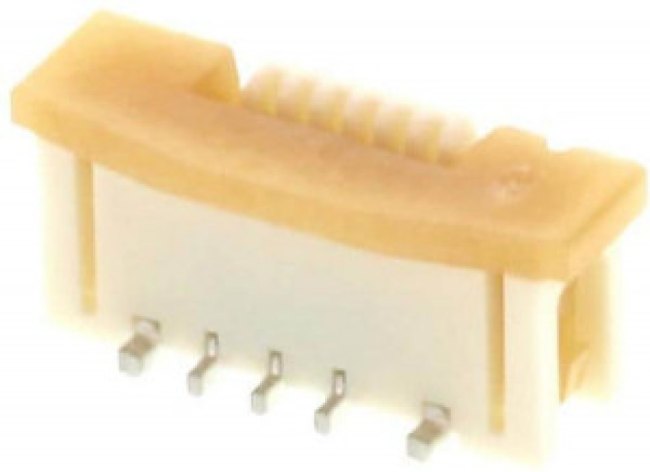 52559-0652, FFC / FPC Connector, Poles - 6, 50V, 500mA, Straight