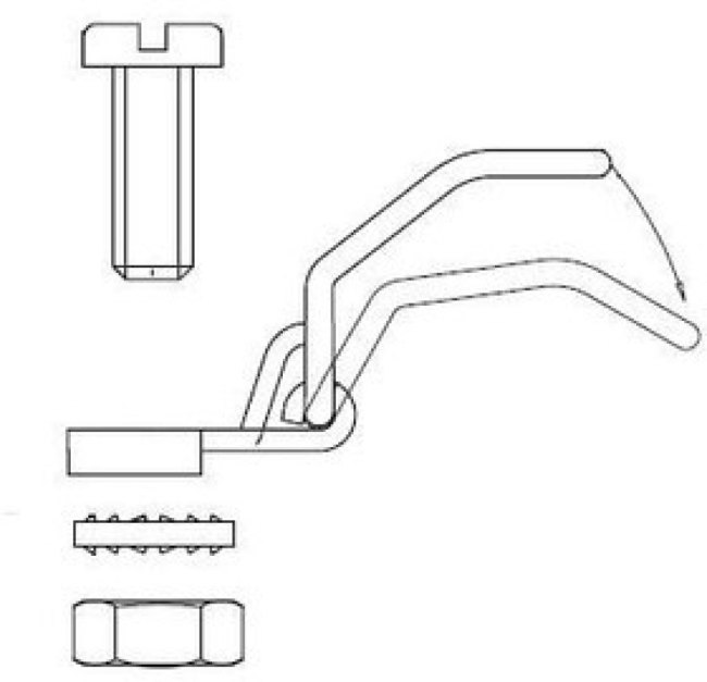 86552097LF, D-Sub Tools & Hardware DSUB MALE LEVER LOCK 86552097LF, D-Sub Tools & Hardware DSUB MALE LEVER LOCK