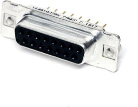 164A10329X, D-Sub Standard Connectors 15P Solder Pin Threaded Insert 164A10329X, D-Sub Standard Connectors 15P Solder Pin Threaded Insert