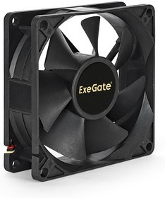 Exegate EX283375RUS Вентилятор ExeGate ExtraPower EP08025S2P, 80x80x25 мм, Sleeve bearing (подшипник