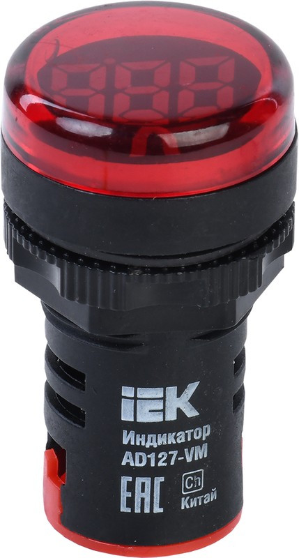 Индикатор значения напряжения AD127-VM IEK BBI40-VM Индикатор значения напряжения AD127-VM IEK BBI40-VM