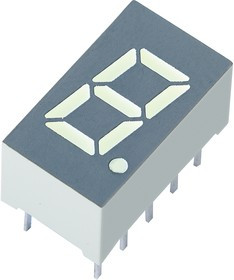 SC32-11YWA, SC32-11YWA 7-Segment LED Display, CC Yellow 5 mcd RH DP 8mm SC32-11YWA, SC32-11YWA 7-Segment LED Display, CC Yellow 5 mcd RH DP 8mm