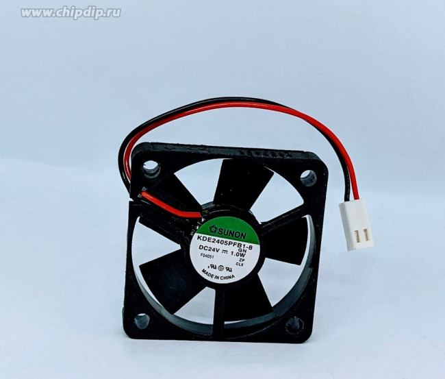 Вентилятор Sunon KDE2405PFB1-8 50x10мм 24В 1W OEM