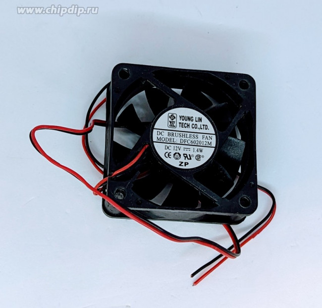 Вентилятор DFC602012M YUONG LIN 60x20 12v 1.4w