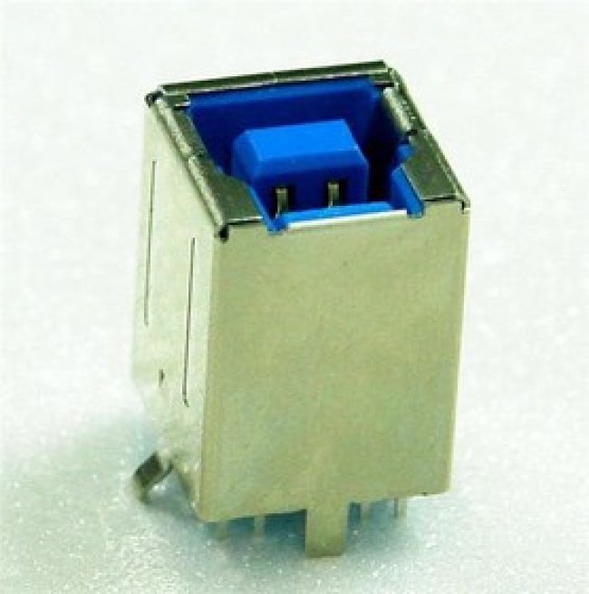 GSB422137EU, Разъем USB, USB Типа B, USB 3.1, Гнездо, 9 вывод(-ов), Монтаж в Сквозное Отверстие, Вертикальный GSB422137EU, Разъем USB, USB Типа B, USB 3.1, Гнездо, 9 вывод(-ов), Монтаж в Сквозное Отверстие, Вертикальный