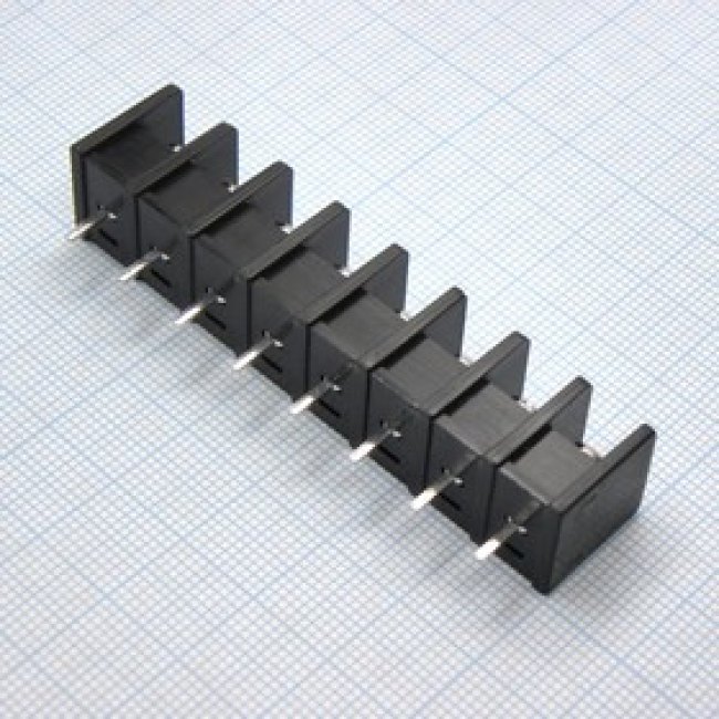 DG35C-B-08P-13-00A(H), Барьерный клеммный блок на 8 контактов. Серия DG35C-B