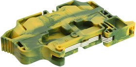 1SNK712150R0000, Клеммная колодка на DIN рейку, 2 вывод(-ов), 4 AWG, 16 мм², Зажим