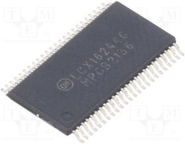 MC74LCX16244DTG, IC: digital; buffer,non-inverting,line driver; Ch: 16; SMD; LCX