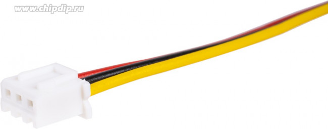 SCT2501H-03PL100, Розетка на кабель 2,5мм 3pin с проводом 100мм SCT2501H-03PL100, Розетка на кабель 2,5мм 3pin с проводом 100мм