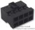 90311-008LF, Conn Housing RCP 8 POS 2mm Crimp ST Cable Mount Black Minitek® Bag