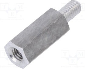 TFM-M3X12/DR234, Дистанцирующая стойка с резьбой, 12мм, Внутр.резьба: M3