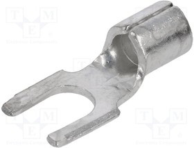 KEYS8226, Наконечник: вилка, M4,5, обжим, на провод, неизолированный, медь