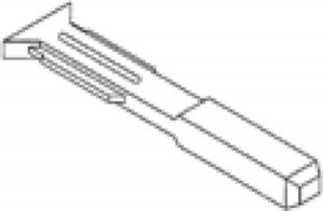 650025-2, Standard Card Edge Connectors SHORT KEY PLUG