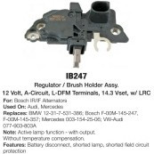 IB247, IB247_реле-регулятор! Bosch 12V\ Audi, BMW, MB, Mini 03-09