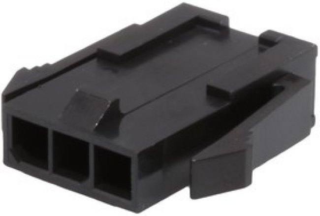 43640-0308, Корпус разъема, Micro-Fit 3.0 43640, Штекер, 3 вывод(-ов), 3 мм