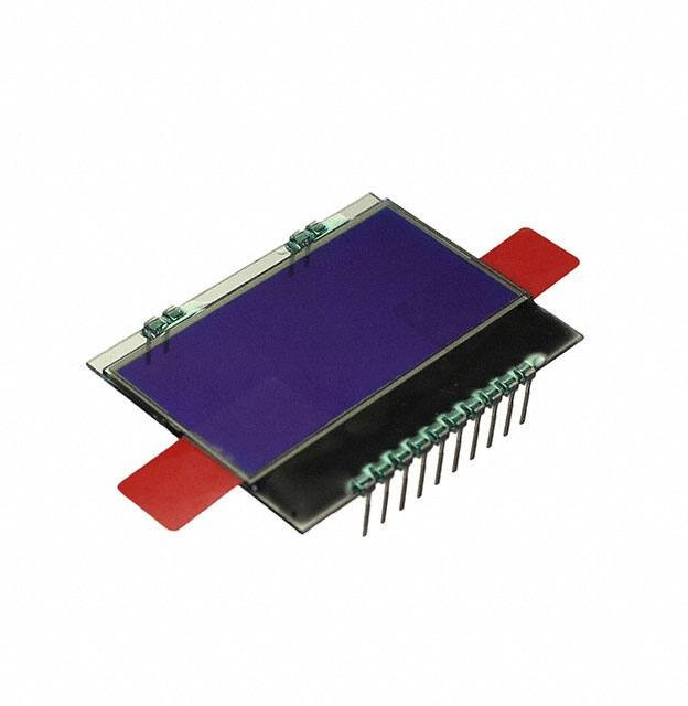 EA DOGS164B-A, LCD Character Display Modules &amp; Accessories 4x16 - 3.2mm, blue negative