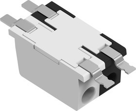 8-2834334-2, Разъем Lighting, Poke-In, WireMate, Buchanan Series, 2 контакт(-ов), Гнездо, 4 мм, Пайка