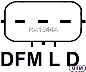 RA1544A, Реле напряжения генератора