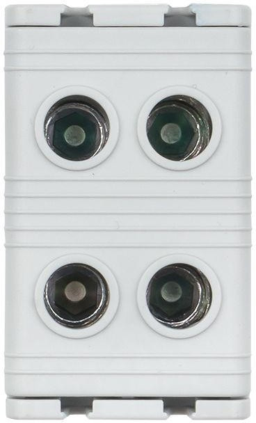 Клемма силовая вводная двойная КСВ 16-50кв.мм сер. EKF plc-kvs2-16-50-grey