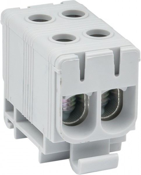 Клемма силовая вводная двойная КСВ 16-50кв.мм сер. EKF plc-kvs2-16-50-grey