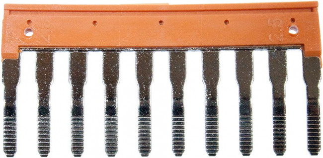 TKO2,5/10, 476269 Перемычка внеш. для AVK2,5/ AVK2,5RD, (10полюсов)