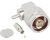 172180, Conn Type N 0Hz to 2.5GHz 50Ohm Crimp RA Cable Mount PL Gold 172180, Conn Type N 0Hz to 2.5GHz 50Ohm Crimp RA Cable Mount PL Gold