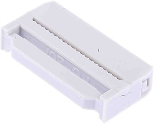 20-Way IDC Connector Socket for Cable Mount, 2-Row