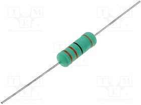 KNP05WS-36R, Резистор: проволочный, THT, 36Ом, 5Вт, ±5%, d6,5x17,5мм, 300ppm/°C KNP05WS-36R, Резистор: проволочный, THT, 36Ом, 5Вт, ±5%, d6,5x17,5мм, 300ppm/°C