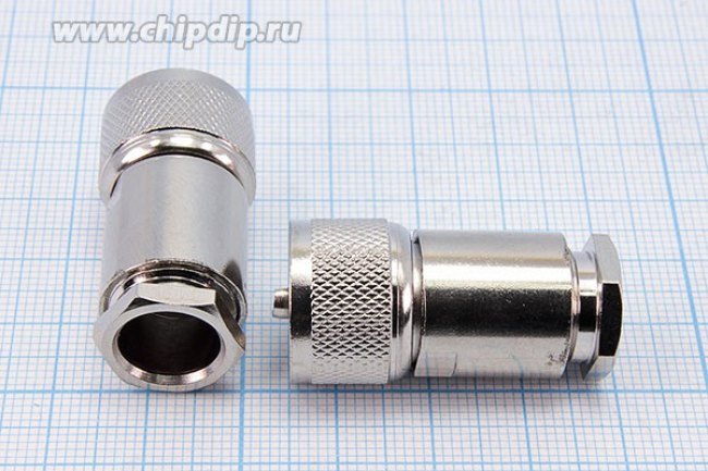 Штекер UHF на кабель RG213 , прижимной; № 926 Z шт UHF\RG213\\\[QUHFZ-S213P]