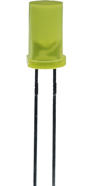 L-483YDT, Светодиод цилиндрический желтый 100° d=5мм 3мКд 588нМ L-483YDT, Светодиод цилиндрический желтый 100° d=5мм 3мКд 588нМ