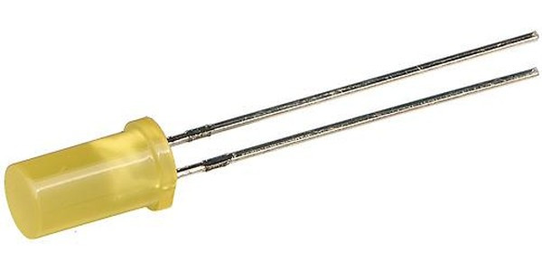 L-483YDT, Светодиод цилиндрический желтый 100° d=5мм 3мКд 588нМ L-483YDT, Светодиод цилиндрический желтый 100° d=5мм 3мКд 588нМ