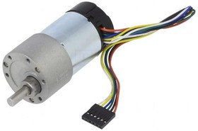 4693, Двигатель: DC, с редуктором, 24ВDC, 3А, Ось: D профиль, 200об./мин.