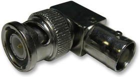 MC002851, РЧ/Коаксиальный адаптер, BNC, Штекер, BNC, Гнездо, Прямоугольный Переходник