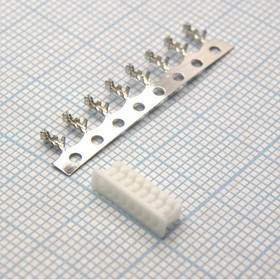 L-KLS1-XL1-1.25-08-H, корпус разъема на кабель, шаг 1,25мм, 8 конт. / KLS1-XL1-1.25-08-H корпус