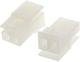 1-480720-0, Commercial MATE-N-LOK Male Connector Housing, 5.08mm Pitch, 2 Way, 1 Row