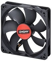 Exegate EX241638RUS Вентилятор ExeGate Mirage-S 140x140x25 подшипник скольжения, 1200 RPM, 25dB, 3pi