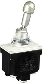 2TL1-10N, Рычажный переключатель, Вкл.-Вкл.-Вкл., DPDT, Без Подсветки, TL Series, Панель, 20 А