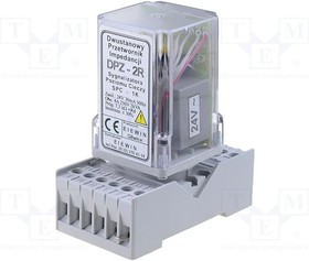 DPZ-2R/24VAC, Модуль: реле контроля уровня; уровень проводящей жидкости; DIN