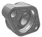 2 Hole Flange Bearing Unit, FYTWK 20 YTH, 20mm ID