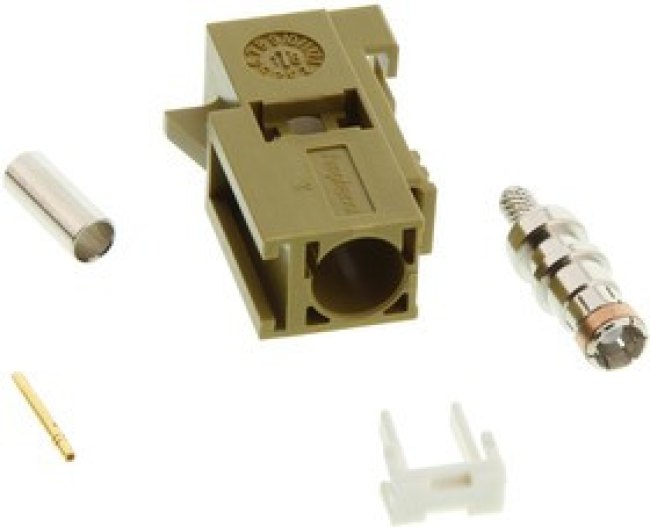 FA1-NKSJ-C01-6, RF COAXIAL, FAKRA JACK, 50 OHM, CABLE